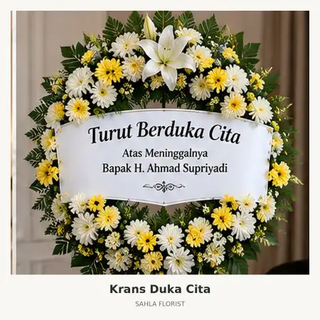 Krans Bunga Duka Nias